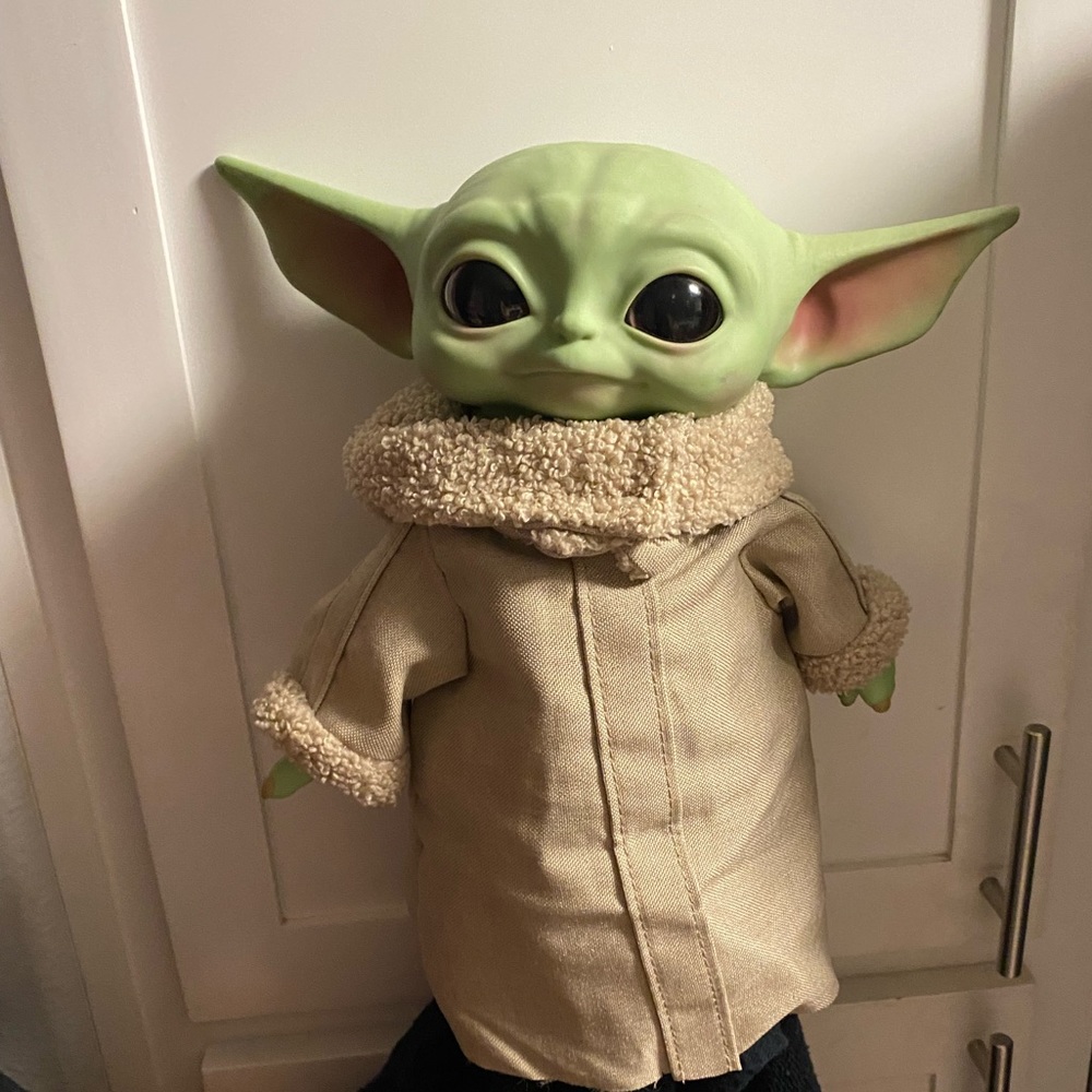 Baby Yoda doll